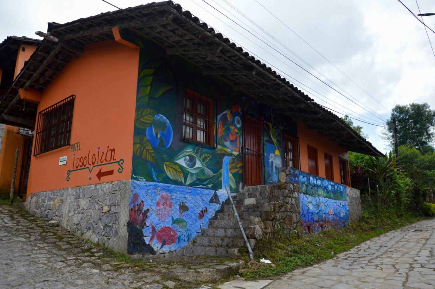 Hotel Taselotzin Cuetzalán del Progreso 外观 照片